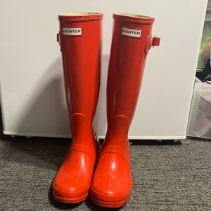 Hunter rain boots